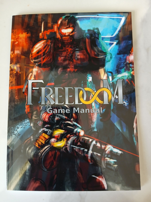 Photo of printed Freedoom manual
